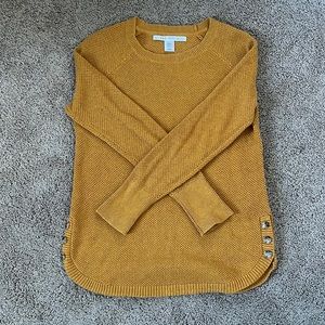 Women’s Max Studio Mustard Yellow Knit Sweater